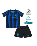 Kit Bambino Gara Home Con Calzettoni 25/26 + Scudetto + Coppa Italia